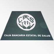 Limpiapies con logotipo de empresa